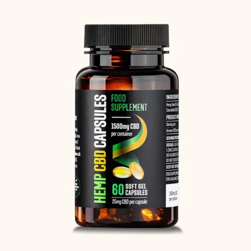 CBD Capsules 25mg 60pcs - Full Spectrum