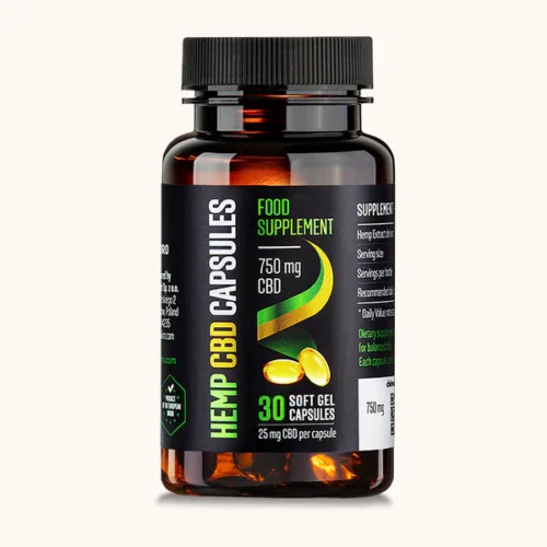 CBD Capsules 25mg 30pcs - Full-spectrum