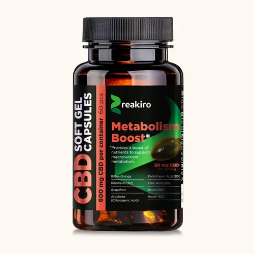 Metabolism Boost CBD Capsules 60pcs