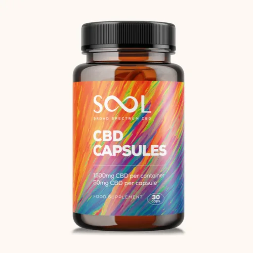 CBD Capsules 50mg 30pcs - Broad-spectrum